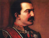 Kralj Milan Obrenovic -slika iz 1881