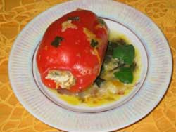 Jela - Zapecene paprike sa sirom
