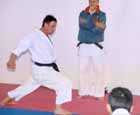 Karate trening, Stricevic