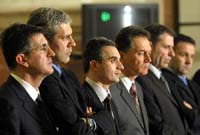 Fotografija: Ministri polazu zakletvu.