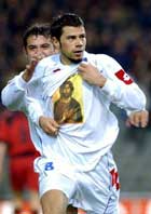 SCG-Belgija, fudbal