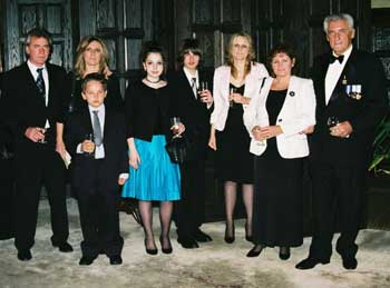 Gojko Kuzmanović sa porodicom