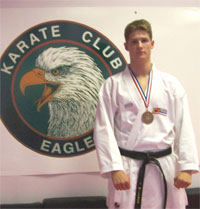 Milenko Jovicic - Karate klubu Eagle vlasnik Bane Stevovica