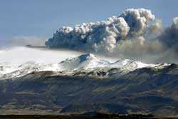 VULKAN EYJAFJALLAJOKULL ISLAND