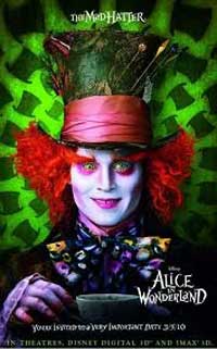Johnny Depp Alice in wonderland