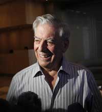 NOBEL ZA LITERATURU - Mario Vargas Llosa - STOKHOLM
