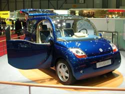 Bollor Blue Car