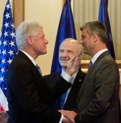 Thaci - Bil Clinton